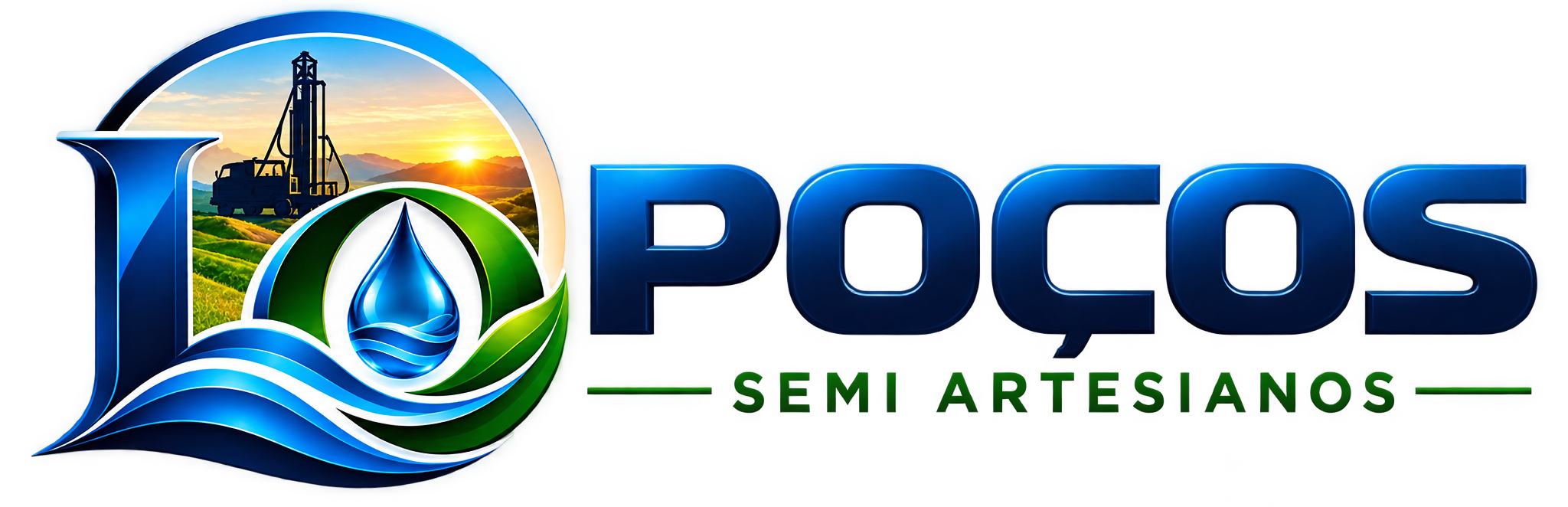 Logo da LO Poços Semi Artesianos, empresa de poços artesianos e semi artesianos em Campinas, SP.